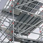 Big aluminum scaffolding platforms for building construction